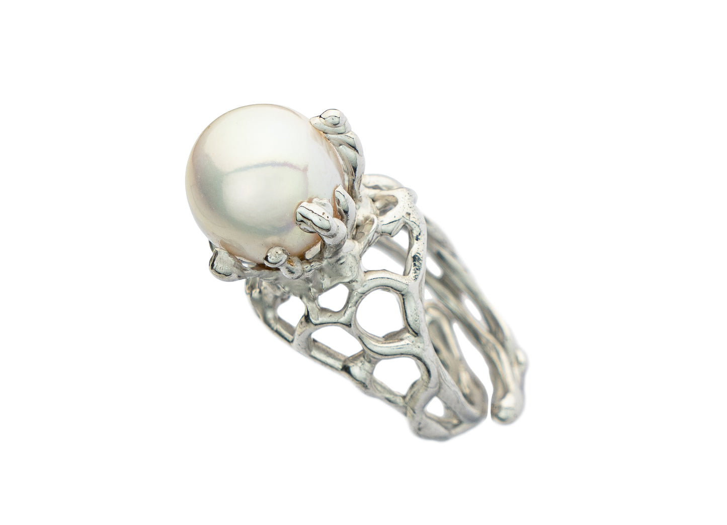 Ring Pearl Silver