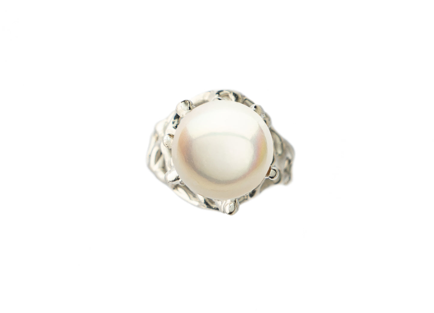 Ring Pearl Silver