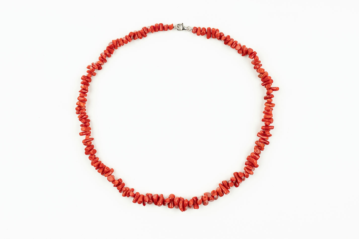 Coral Coppola Necklace Silver